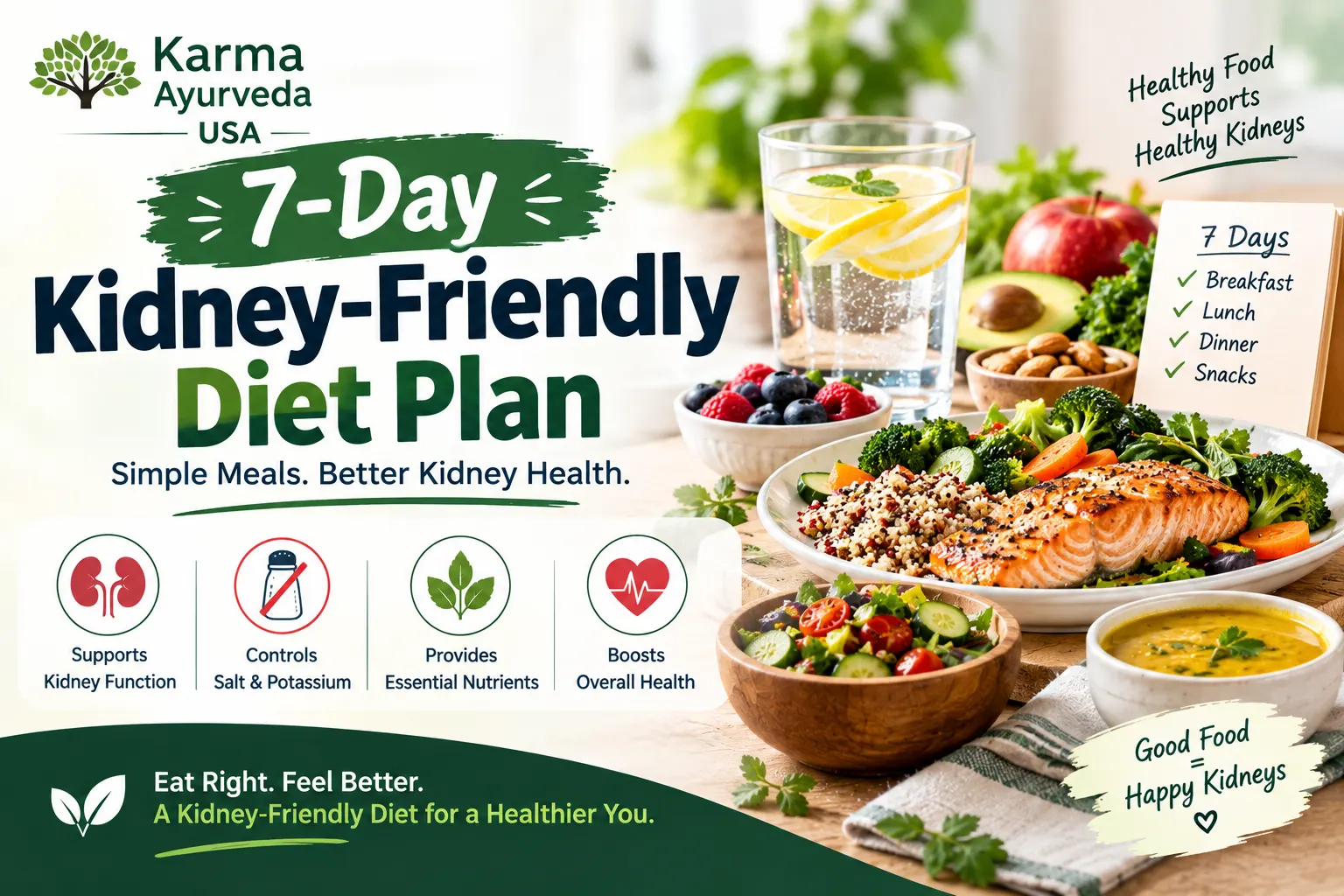 7-Day Kidney-Friendly Diet Plan 7-Day Kidney-Friendly Diet Plan
